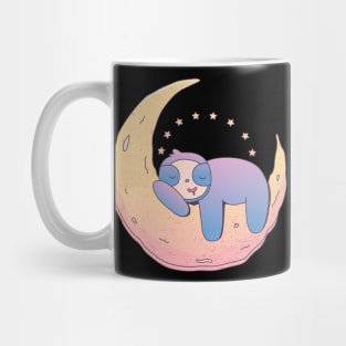 Sloth On Moon Sloth On The Moon Mug